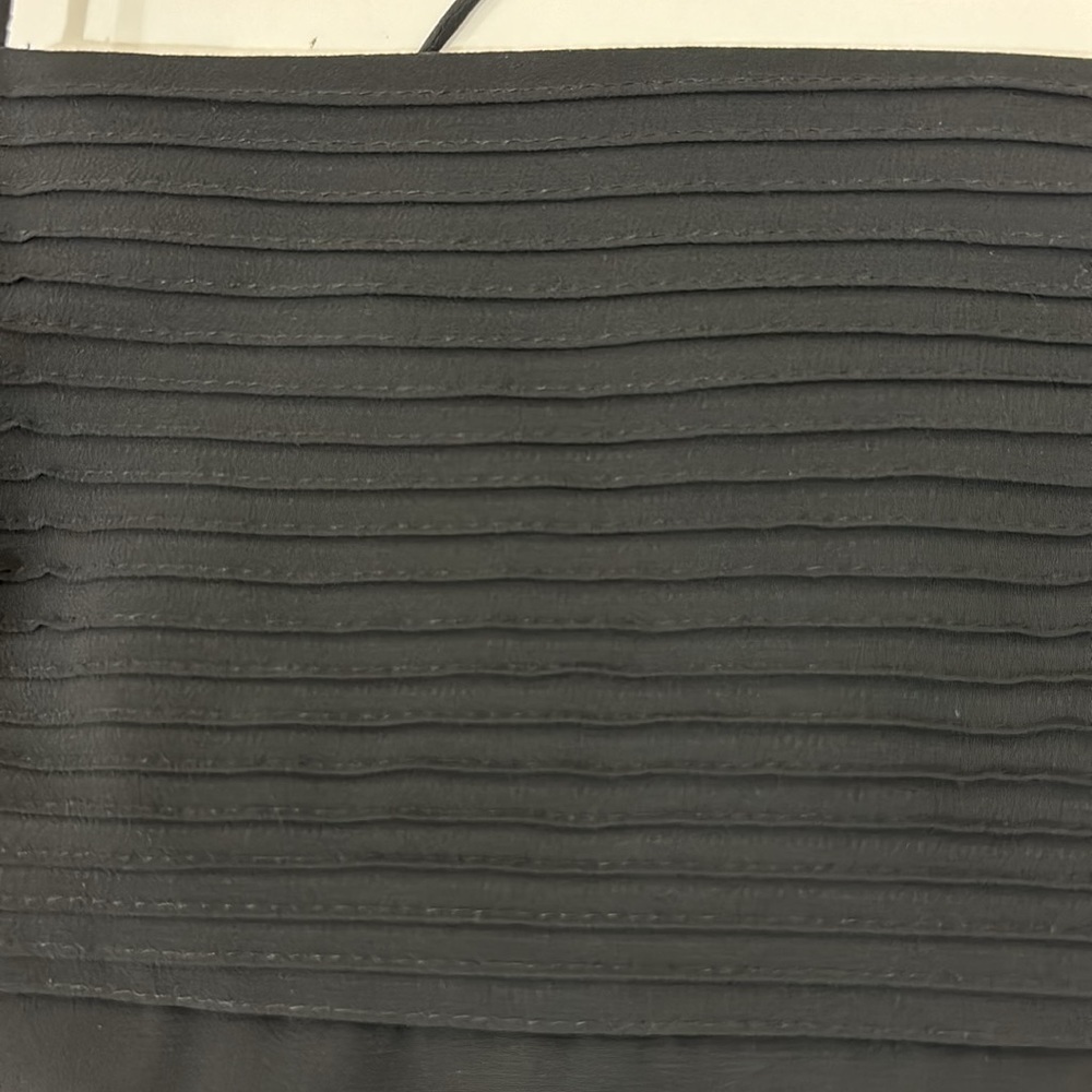 Ann Taylor Women’s Black Spaghetti Strap Midi Dress Size 4 - Picture 3 of 7